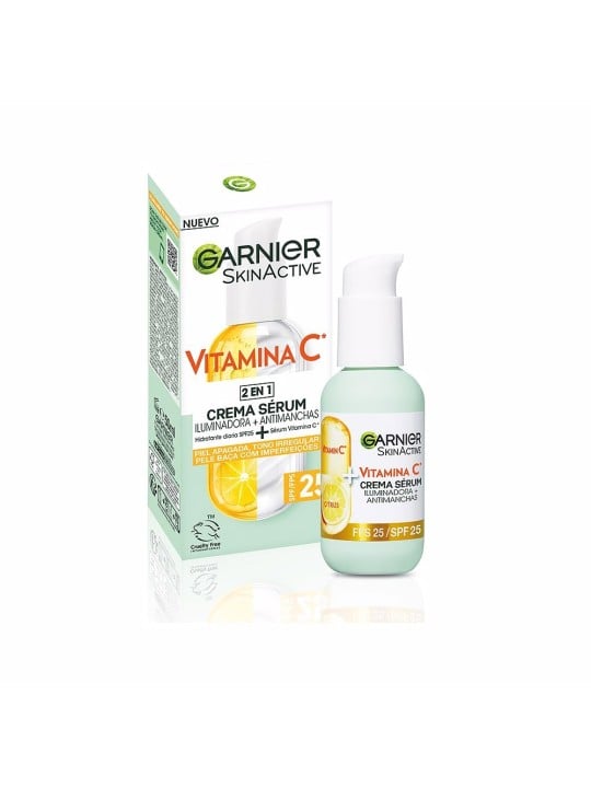 Crema serum SPF25 donna Garnier SKINACTIVE VITAMINA C 50ml