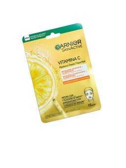 Maschera viso in tessuto con vitamina C