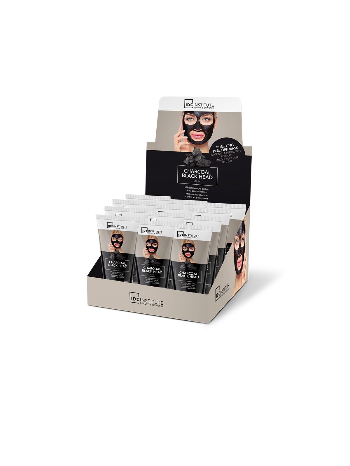 Maschera nera al carbone Idc Institute