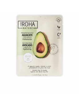 Iroha NATURE MASK avocado acido ialuronico 1 unit donna