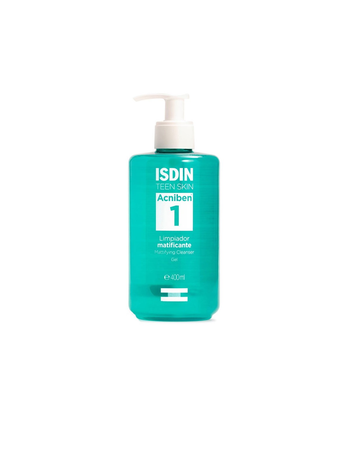 ISDIN Acniben Mattifying Cleanser Gel Gel detergente profondo con acido salicilico donna 400ml