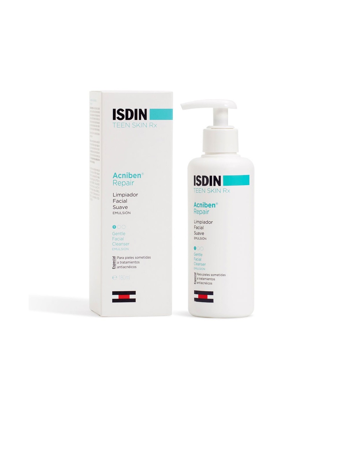 Isdin ACNIBEN riparazione detergente viso delicato 180ml unisex