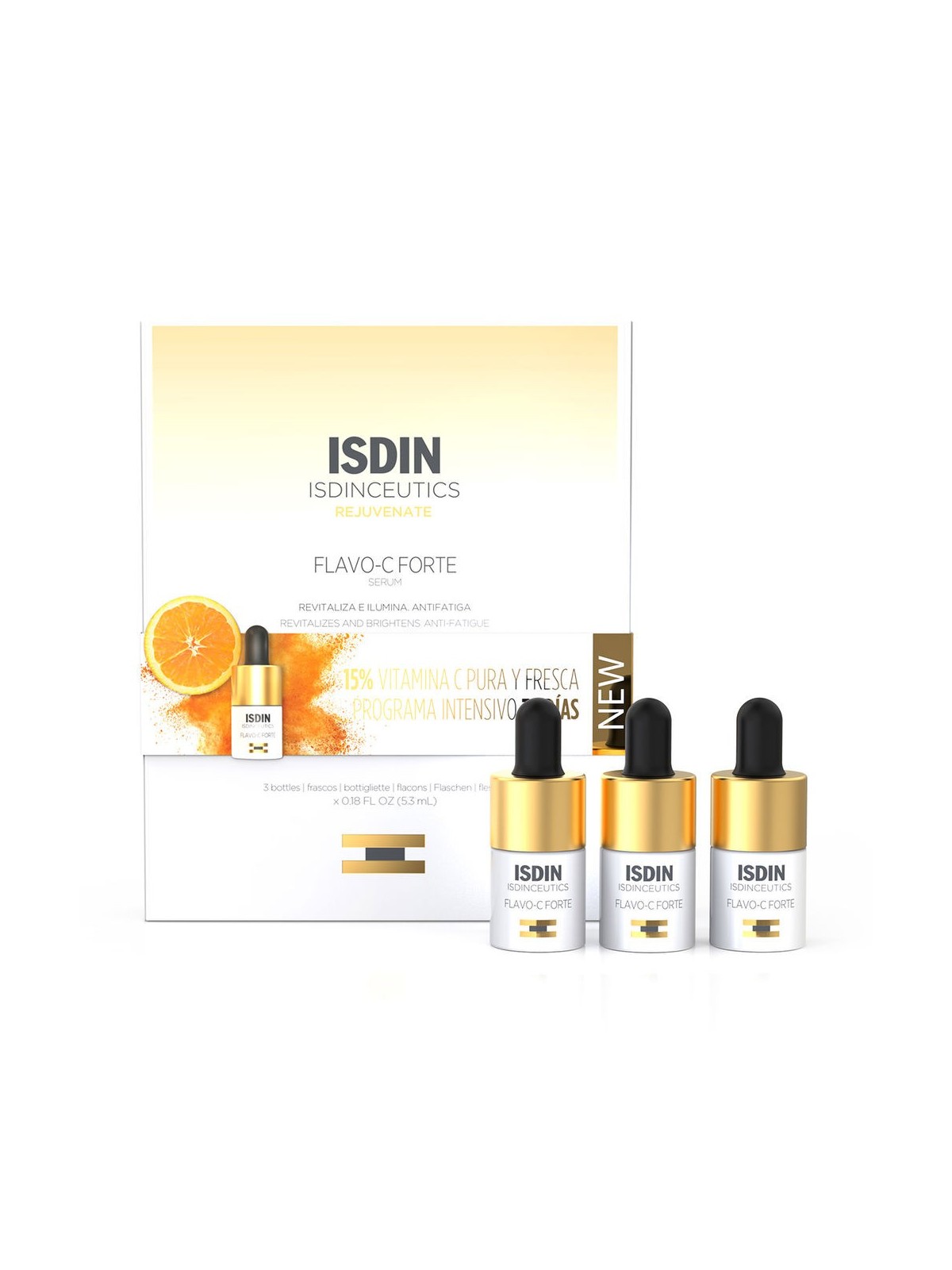 Isdin ISDINCEUTICS Flavo C Forte 3 x 5,3ml unisex