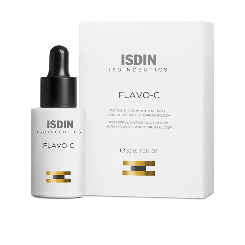 Siero ISDINCEUTICS Flavo C 30ml: pelle radiosa e giovane