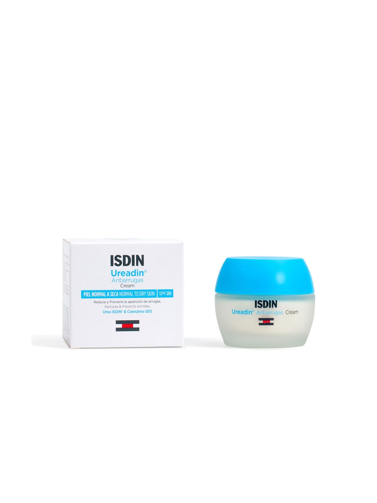 Isdin Ureadin Crema AntiRughe per Pelle Normale a Secca Spf20 50ml unisex