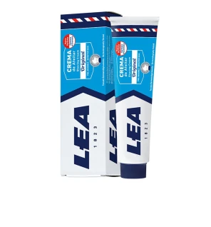Lea SENSITIVE SKIN crema da barba con pennello 100 gr uomo