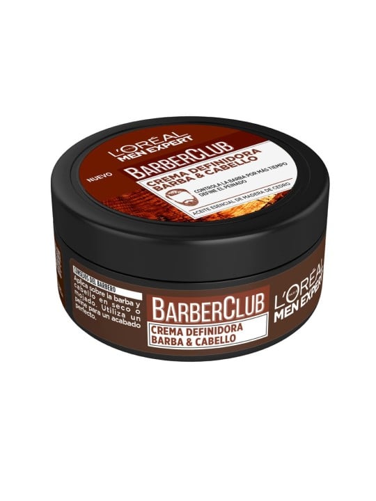 LOral Paris MEN EXPERT BARBER CLUB crema definidora 75ml uomo