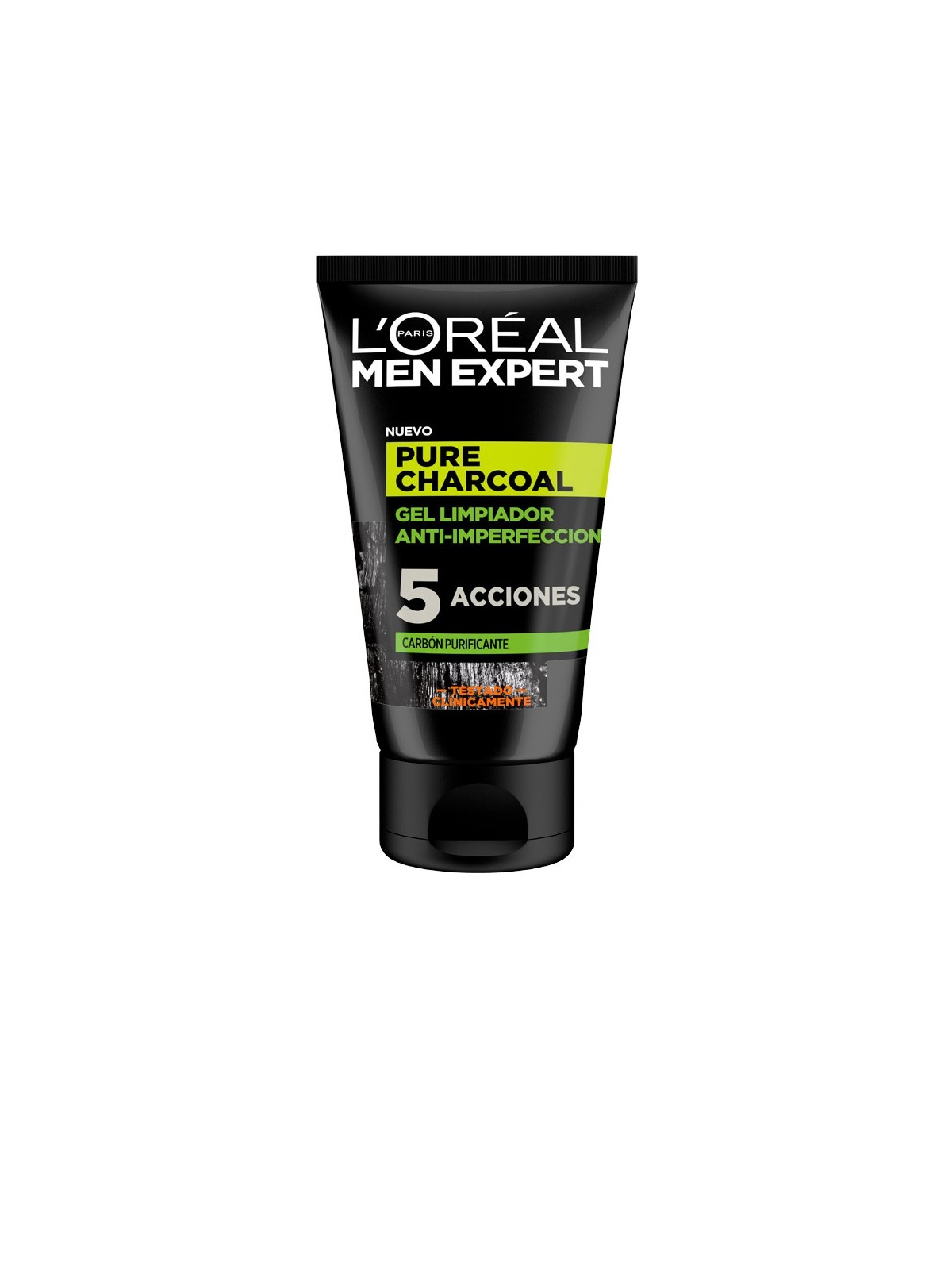Gel detergente purificante al carbone puro L'Orï¿½ï¿½al Paris MEN EXPERT, 100ml