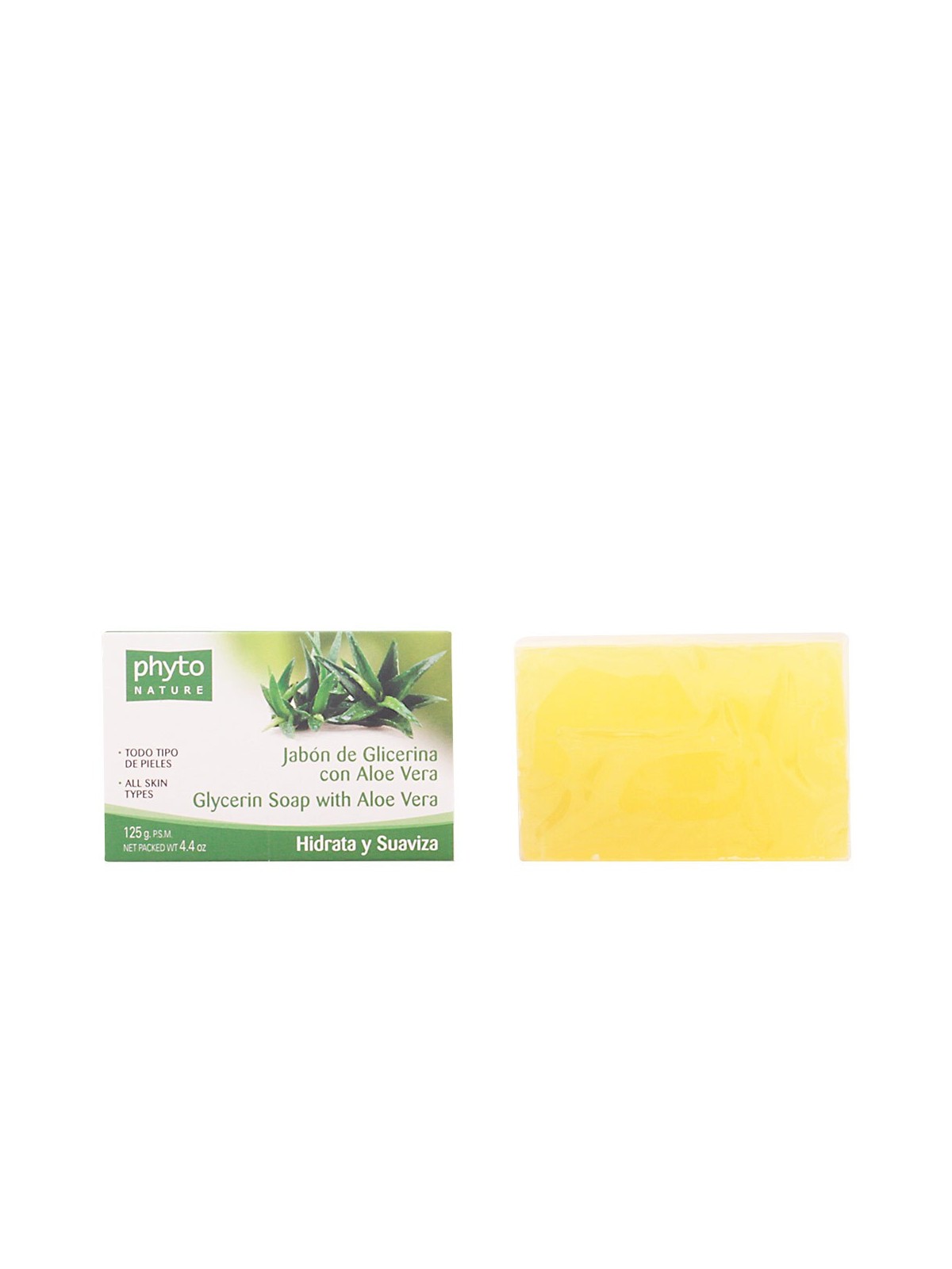 PHYTO NATURE saponetta all'aloe vera 120 gr unisex