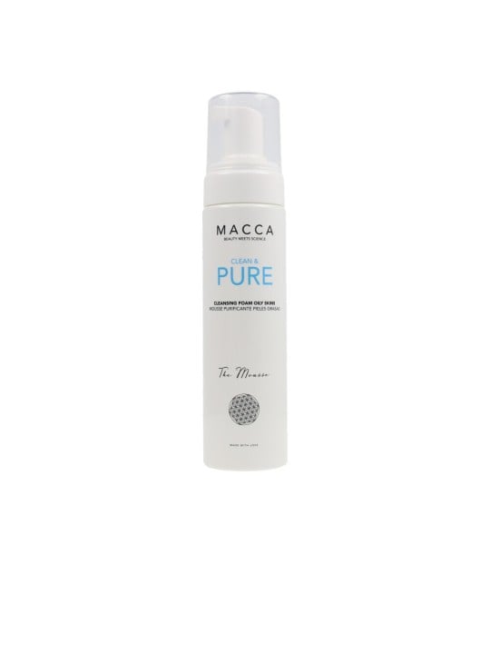 Schiuma detergente Macca CLEAN and PURE pelli grasse 200ml unisex