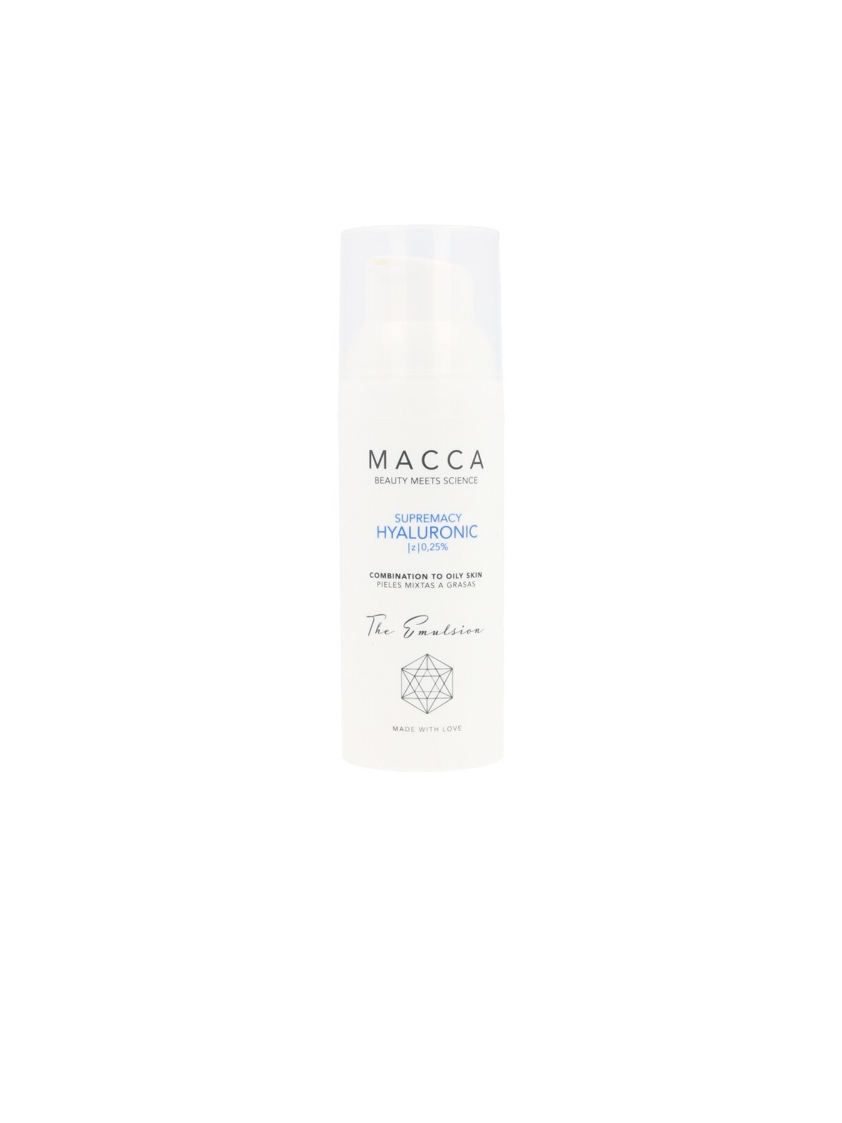 Macca SUPREMACY IALURONICO 025 emulsione combinazione a grassa 50ml unisex