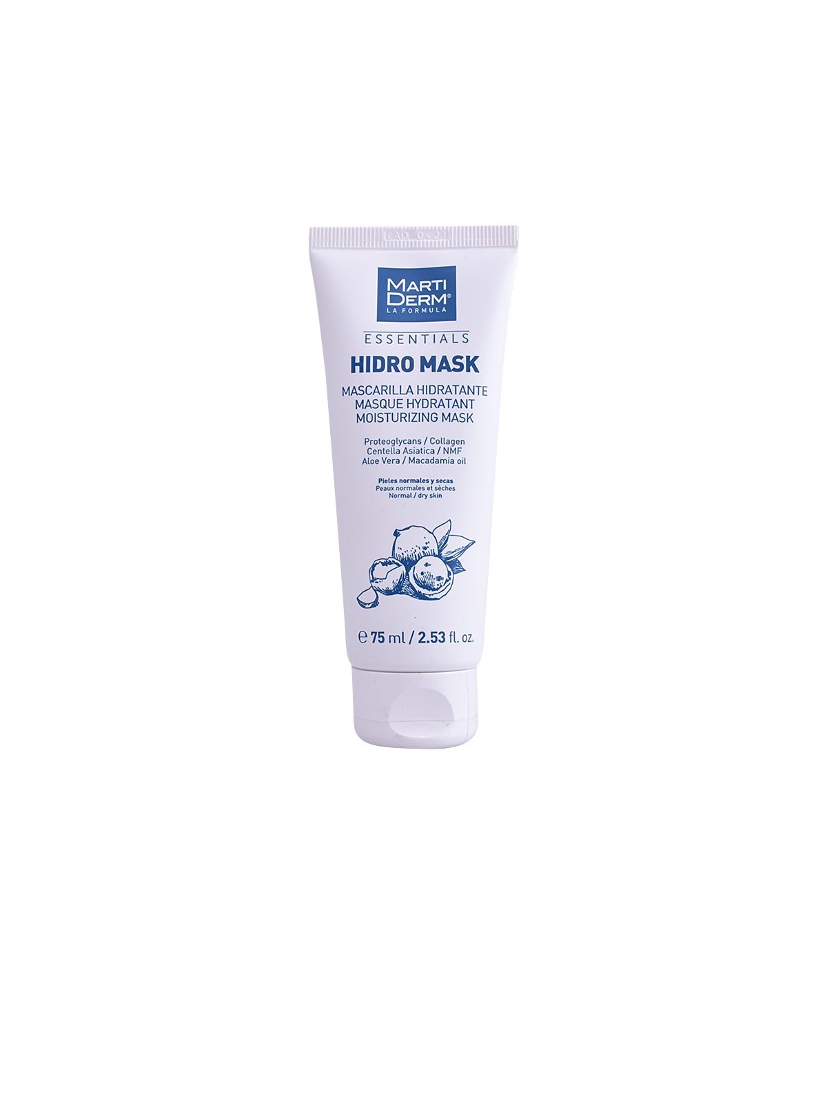 Martiderm HIDROMASK maschera idratante per il viso per pelle normale a secca 75ml unisex