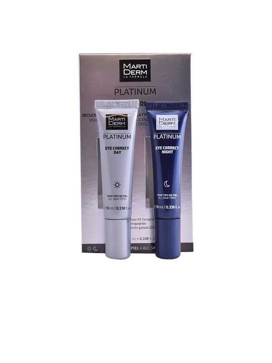 Martiderm PLATINUM EYE CORRECT giorno e notte 2 x 10ml unisex
