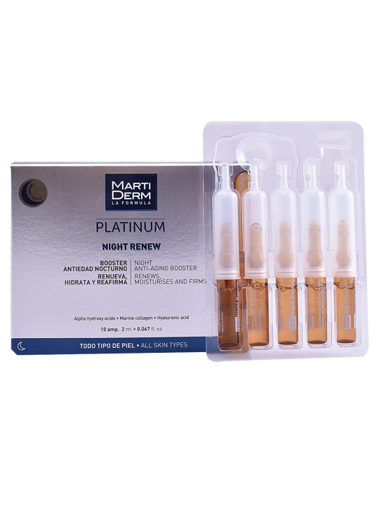 Ampolle notte rigeneranti Martiderm PLATINUM 10x2ml unisex