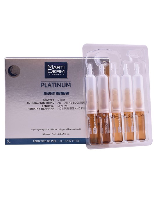 Martiderm PLATINUM NIGHT RENEW fiale 30 x 2ml unisex