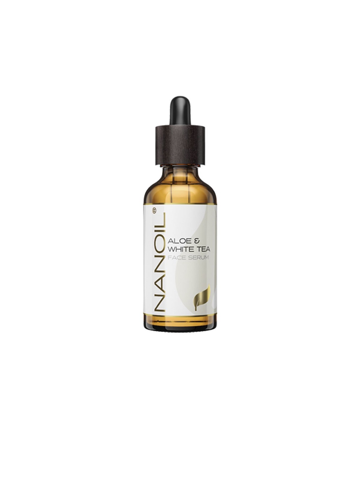 Nanoil Siero viso Aloe T Bianco Siero per la pelle con aloe e t bianco donna 50ml