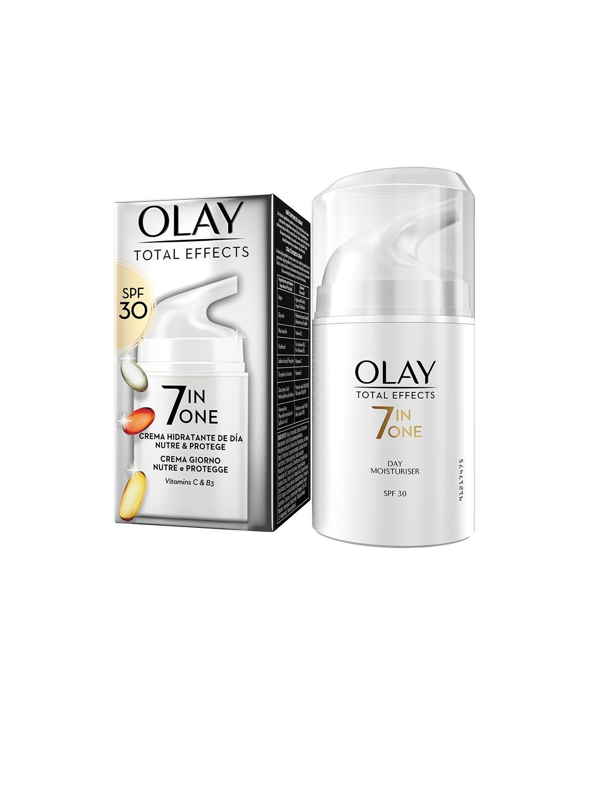 Crema viso anti-etï¿½ï¿½ Olay TOTAL EFFECTS SPF30 50ml