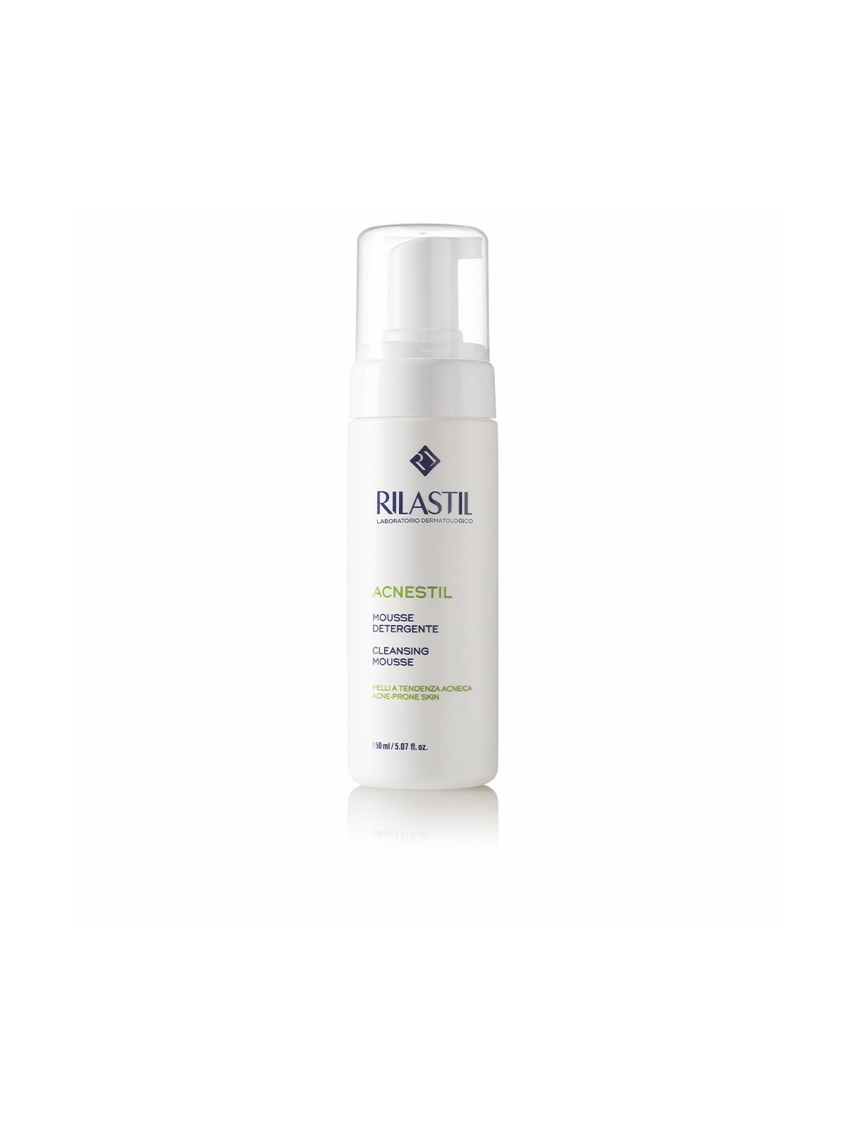Rilastil Acnestil Mousse Detergente per pelle mista/acneica