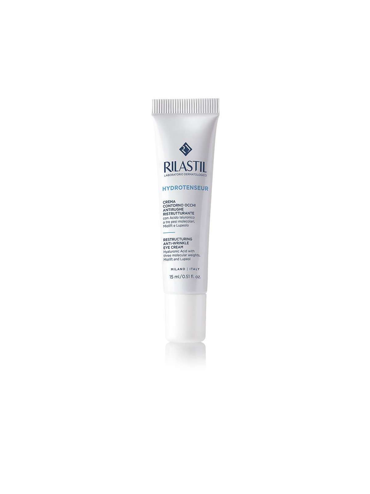 Rilastil Hydrotenseur Crema Contorno Ristrutturante Antirughe Crema contorno occhi ristrutturante contro le rughe donna 15ml
