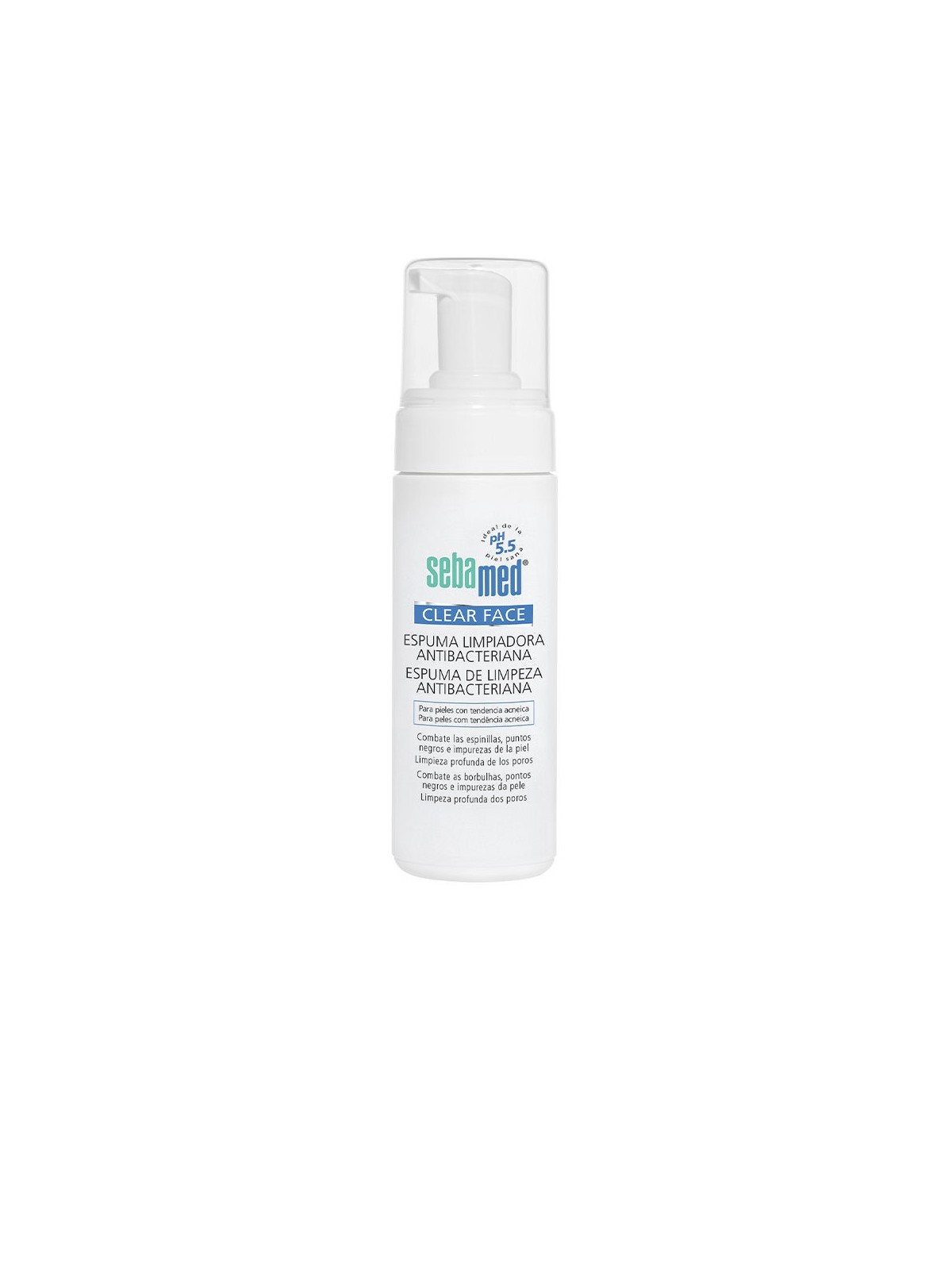 Sebamed CLEAR FACE schiuma detergente antibatterica 150ml unisex