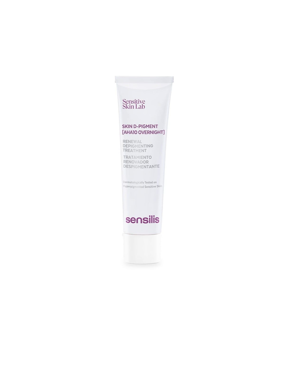Trattamento Rinnovatore Notturno Sensilis SKIN D-PIGMENT [AHA10] 30ml Unisex