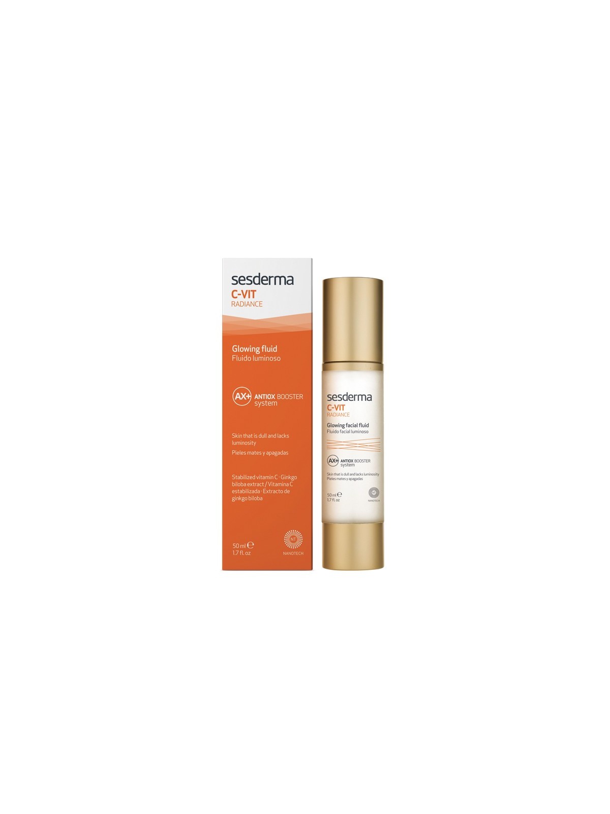 Sesderma Fluido Illuminante Radiante CVIT Illuminante Fluido Illuminante Radiante 50 ml donna 50ml