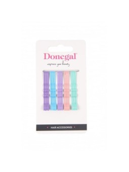 DONEGAL Fermaglio per capelli colorato FA-5760 20 pezzi.