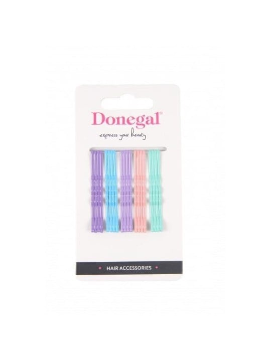 DONEGAL Fermaglio per capelli colorato FA-5760 20 pezzi.