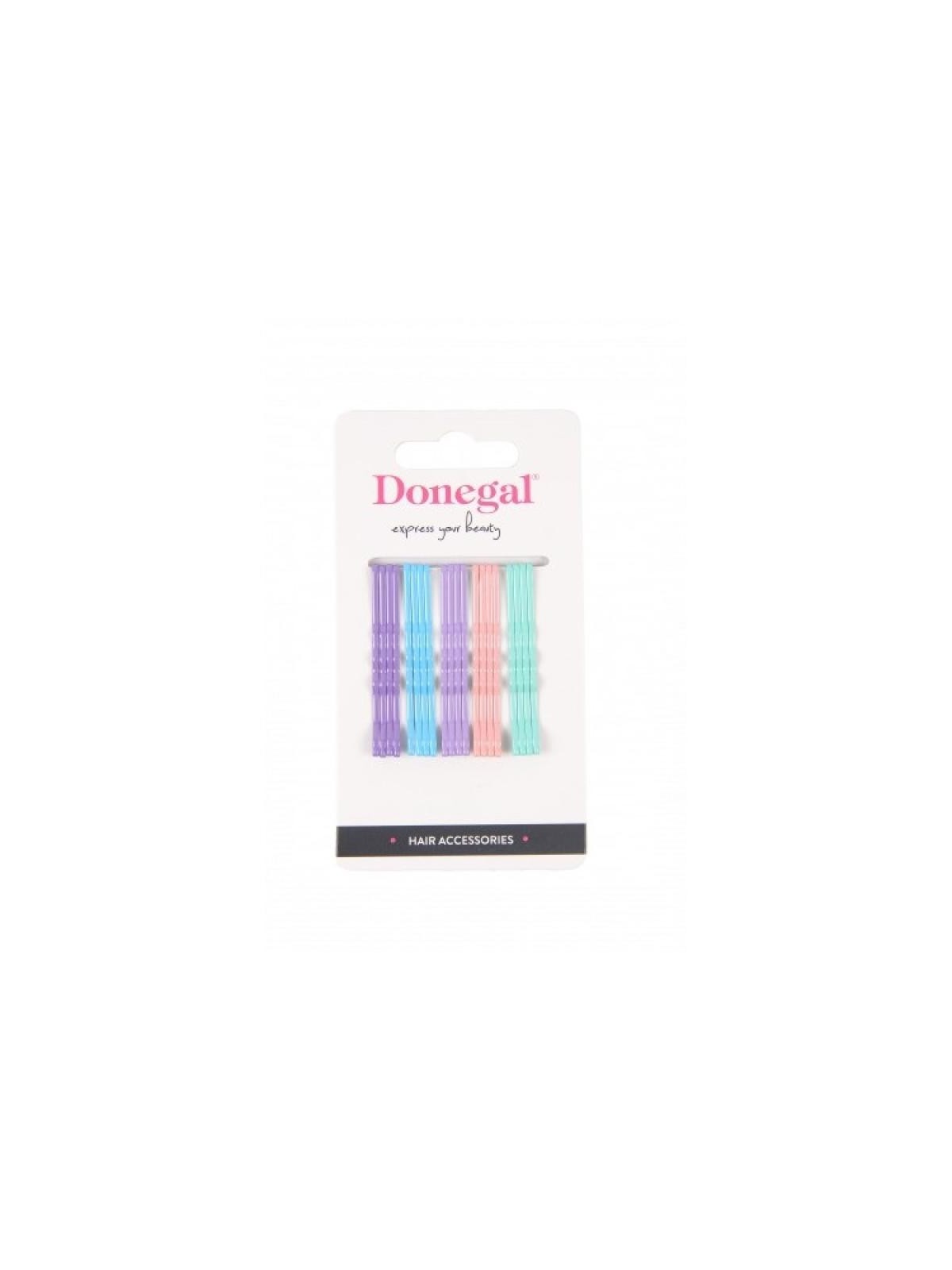 DONEGAL Fermaglio per capelli colorato FA-5760 20 pezzi.