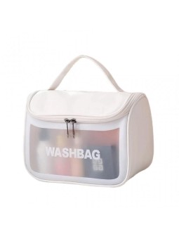 ECARLA Beauty case cosmetico bianco