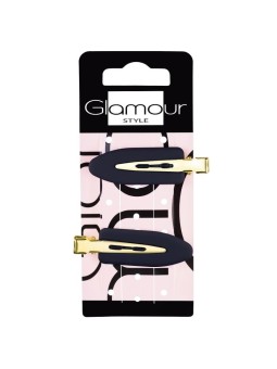 GLAMOUR Spilli da trucco neri 2 pezzi