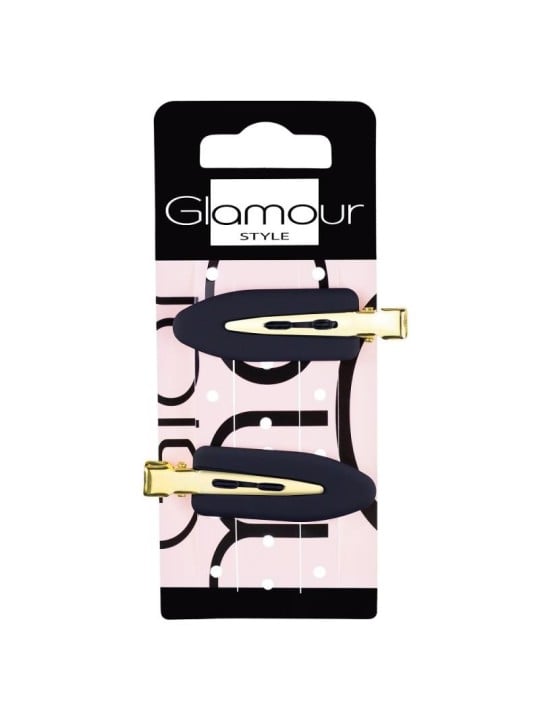 GLAMOUR Spilli da trucco neri 2 pezzi