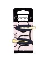 GLAMOUR Spilli da trucco neri 2 pezzi