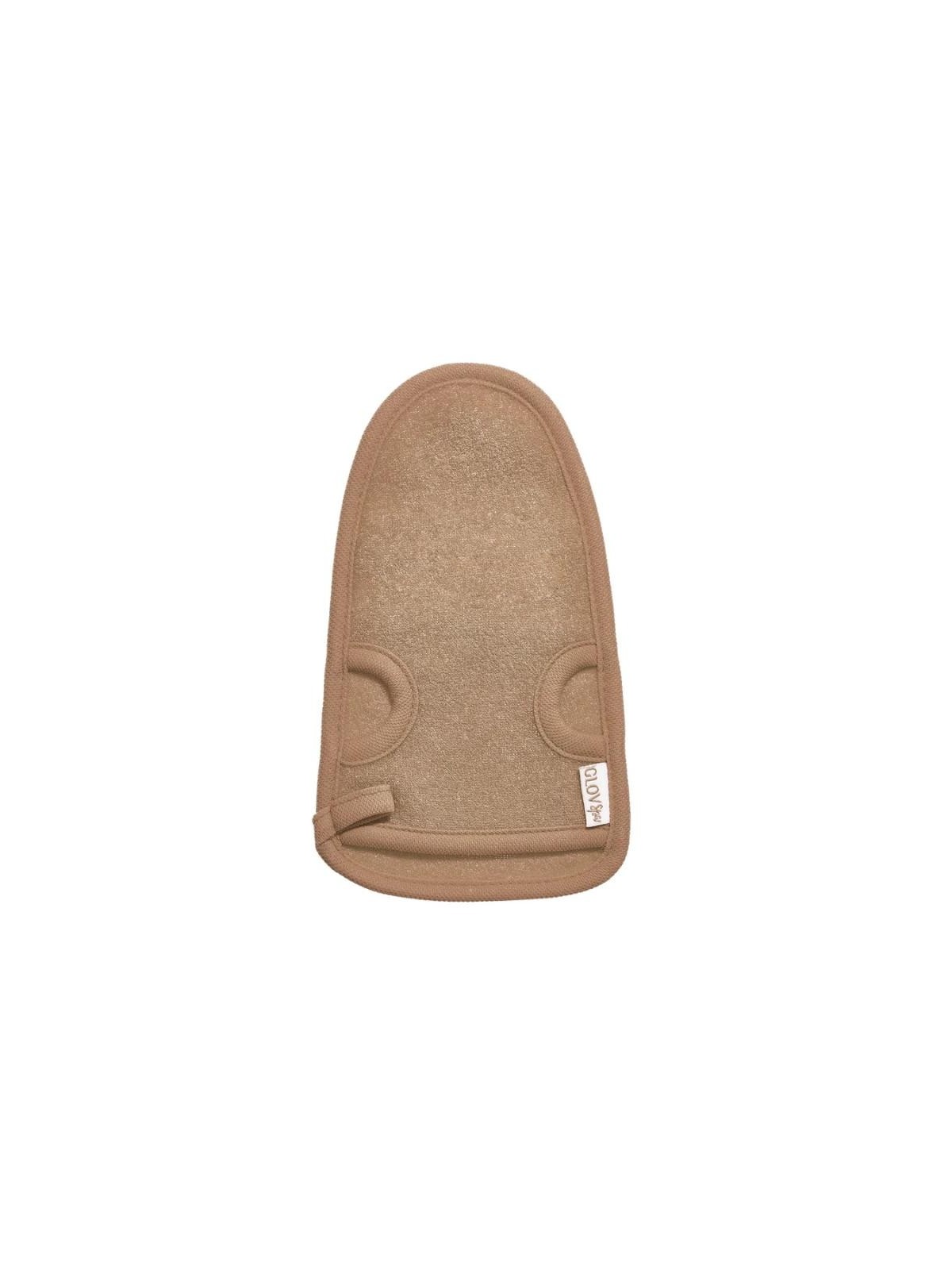 GLOV Guanto per massaggio corpo levigante per la pelle Guanto per massaggio corpo Beige
