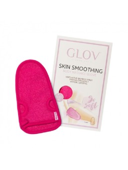 GLOV Guanto da massaggio corpo levigante per la pelle, rosa