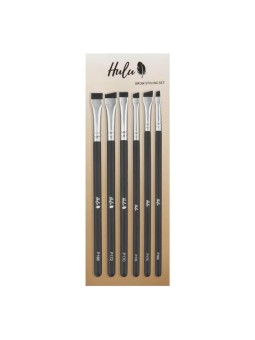 HULU SET Brow Styling set di 6 pennelli per sopracciglia