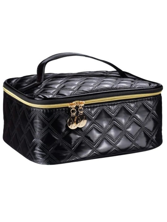 INTER-VION Grande beauty case oro e nero Oro