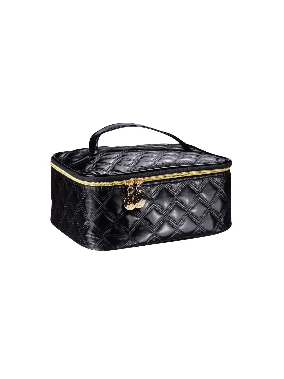 INTER-VION Grande beauty case oro e nero Oro
