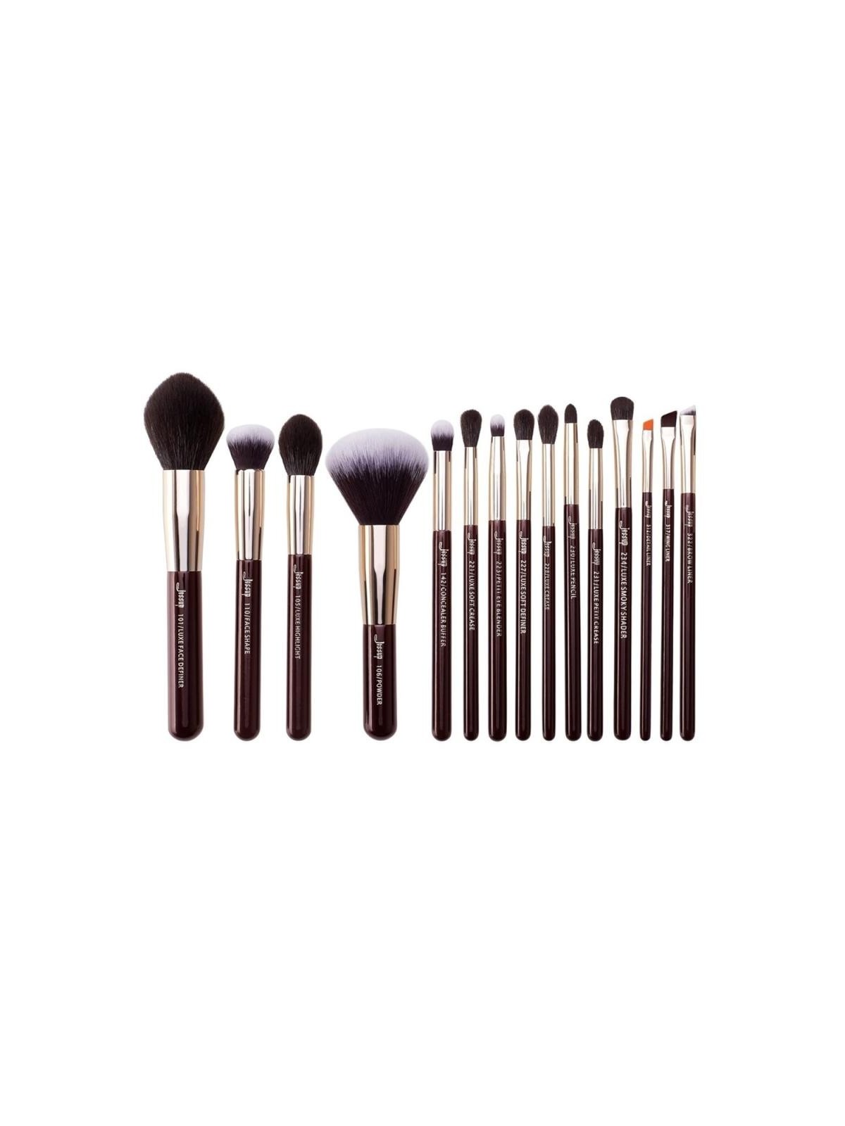 JESSUP SET Make Up Brush pennelli per il trucco T282 15 pezzi.