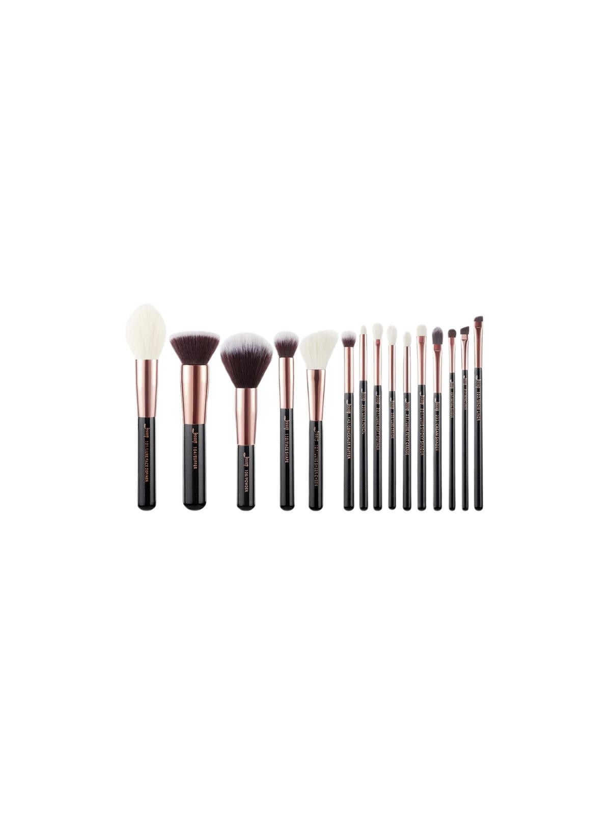 JESSUP SET Make Up Brush pennelli per il trucco del viso T160 15 pezzi.