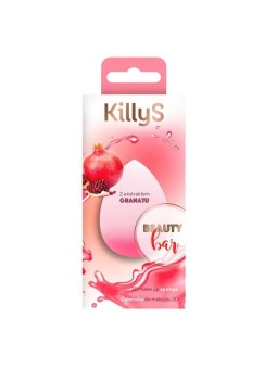 KILLYS Spugna per il trucco 3D Beauty Bar con estratto di melograno