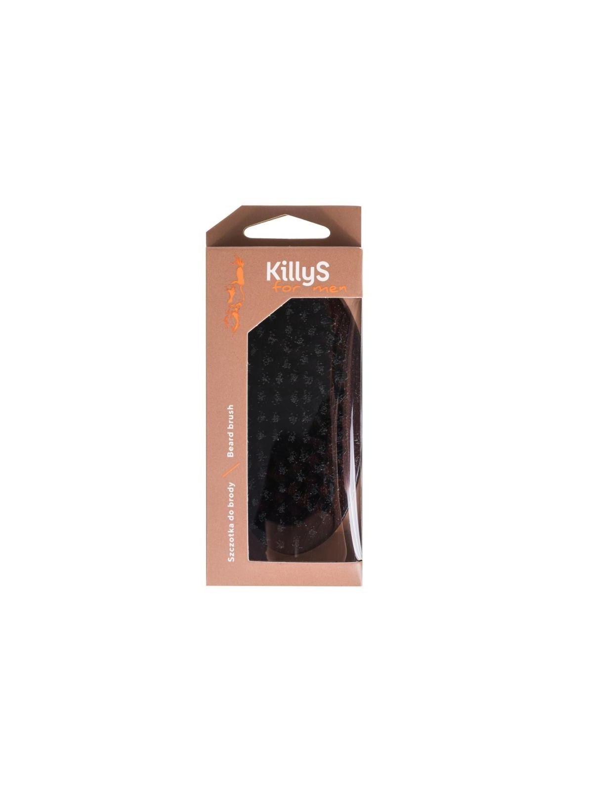 KILLYS Spazzola per barba in legno per uomo