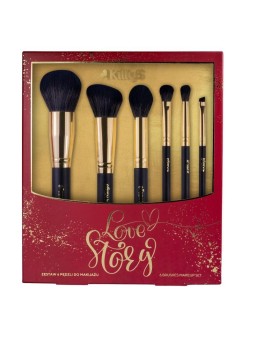 KILLYS SET Love Story set di pennelli per il trucco viso e occhi 6 pezzi