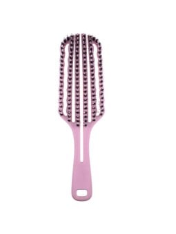 KILLYS Spazzola per capelli con setole di cinghiale Rosa