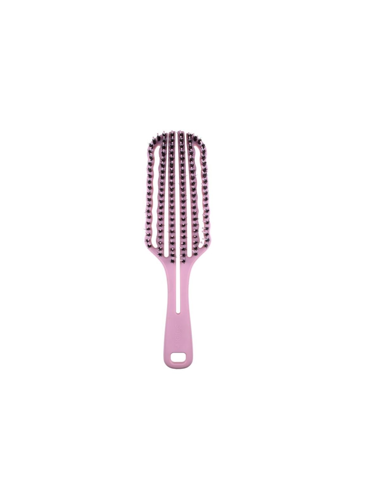 KILLYS Spazzola per capelli con setole di cinghiale Rosa