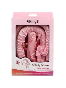 KILLYS Bigodino arricciacapelli con elastico e clip per il mignolo