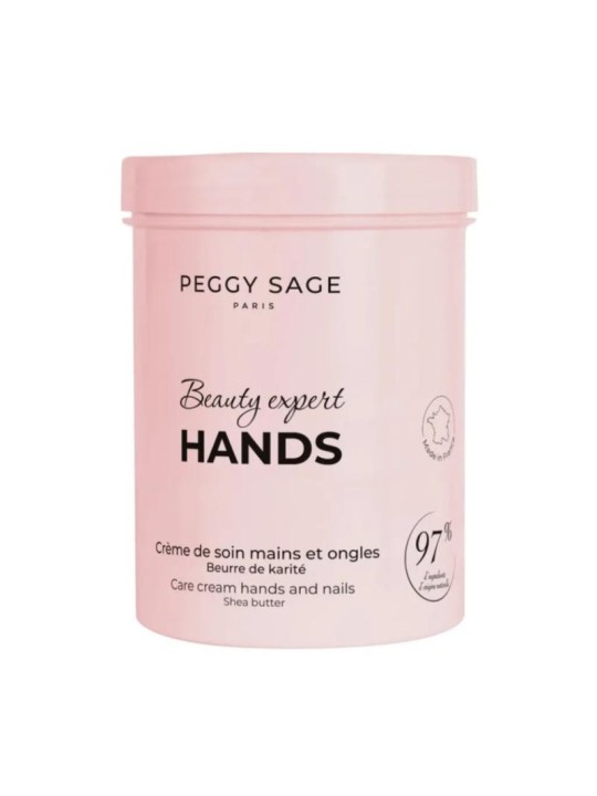 PEGGY SAGE Crema protettiva mani e unghie Beauty Expert al burro di karité 300 ml