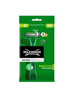 WILKINSON Essentials 3 Sensitive rasoio 8 pezzi.