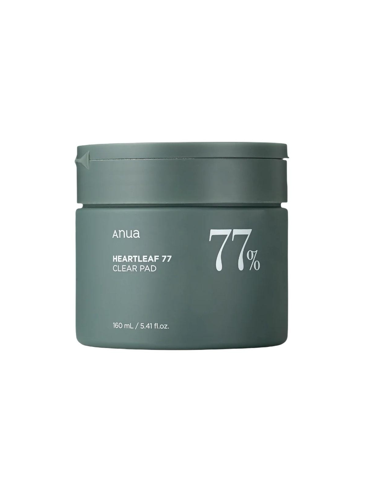 Anua heartleaf 77% toner pad dischetti tonificanti per il viso 160 ml
