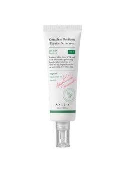 Axis-y crema solare viso spf50+ no-stress physical con filtro 50 ml